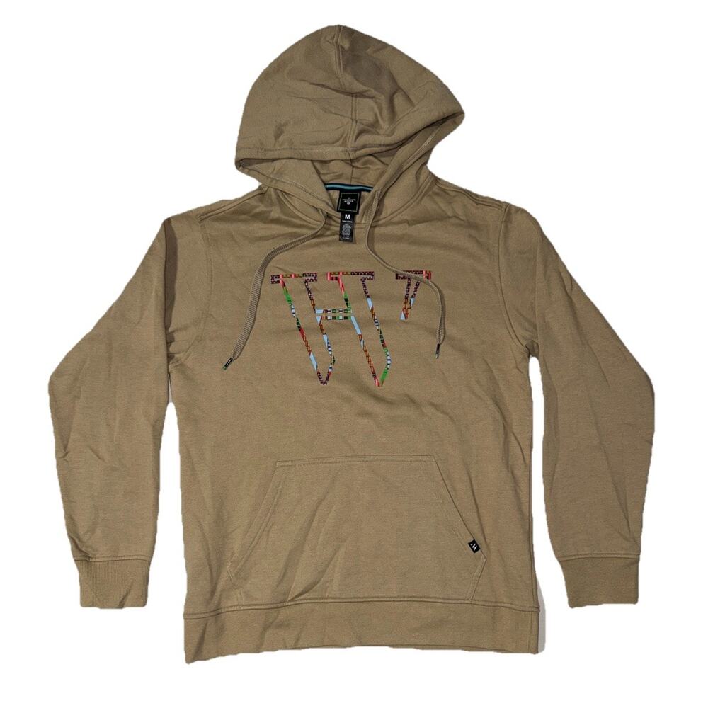 Houston White Sweatshirt Hoodie dark Beige U- Men’s Size M